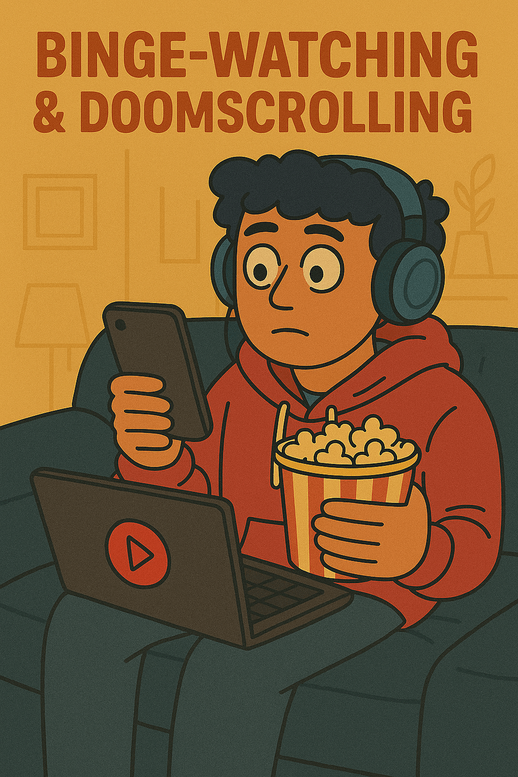 Binge-watching and Doomscrolling